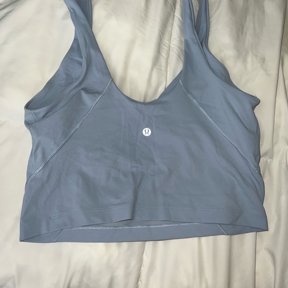 Lululemon Athletica Light Blue Sports Bra and Leggings Set - Picture 2 of 3